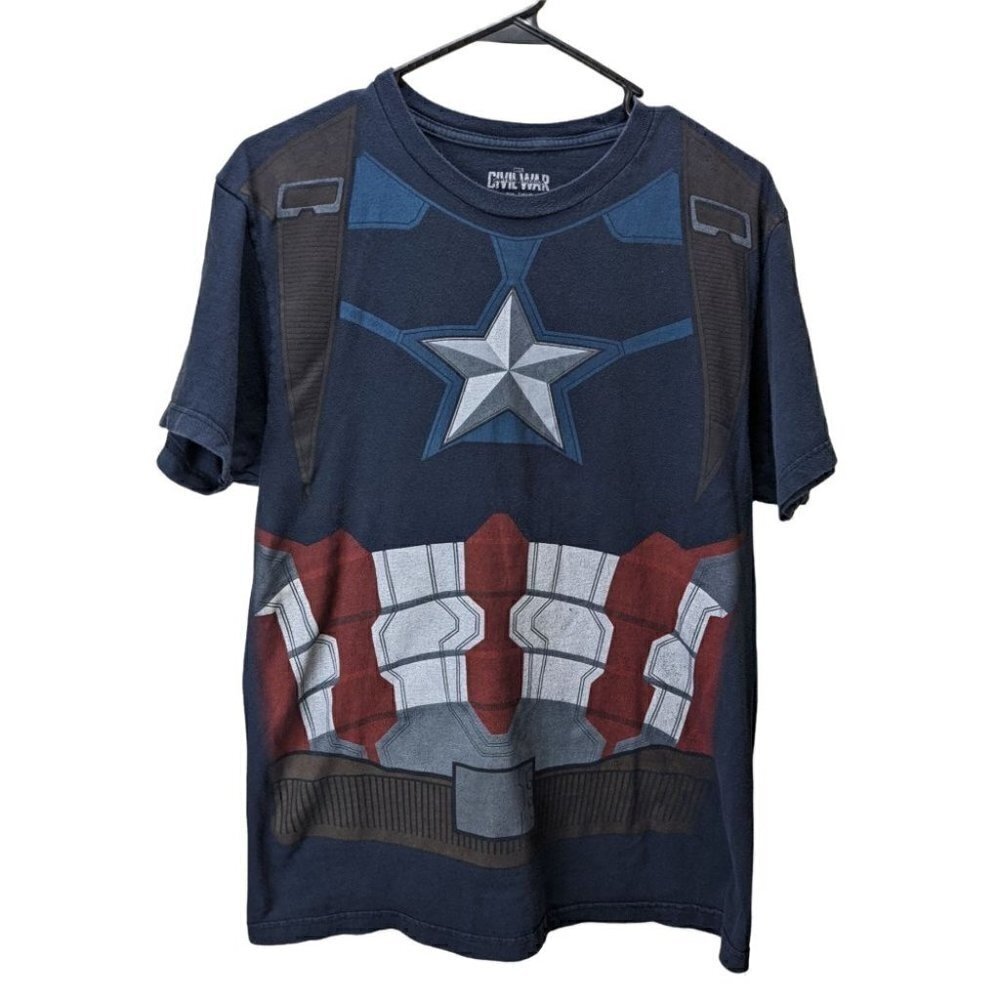 Marvel Captain America Civil War T-Shirt M Medium